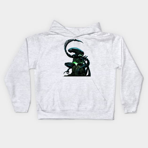 Alien Kids Hoodie by theninjabot